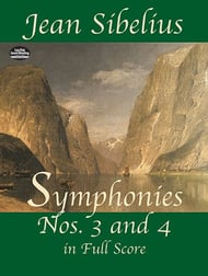 Symphonies Nos. 3 and 4 Orchestra Scores/Parts sheet music cover
